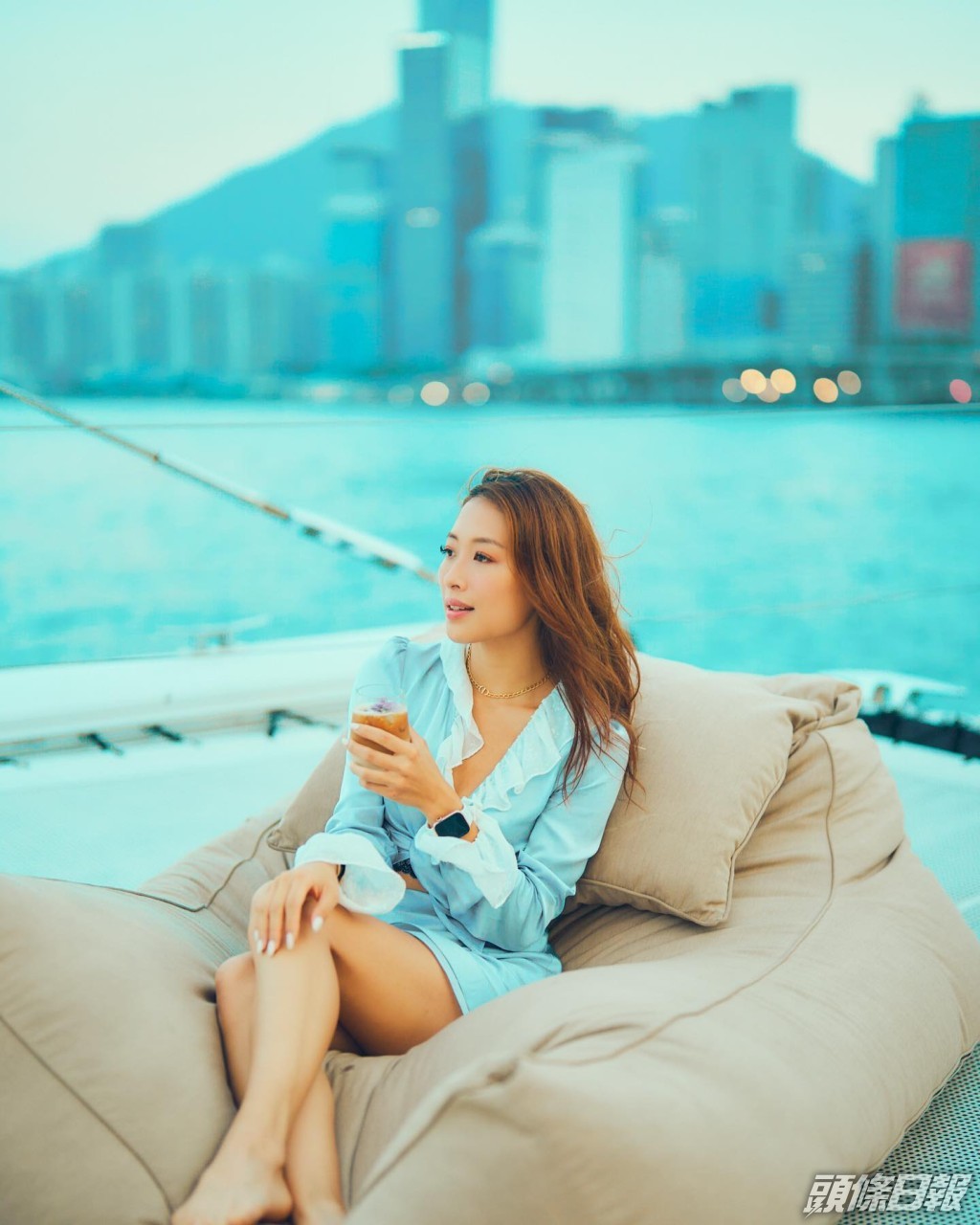 龐卓欣開設社交頻道做KOL。